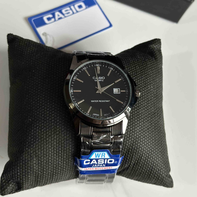 ساعت مردانه کاسیو مشکی کلاسیک با گارانتی casio