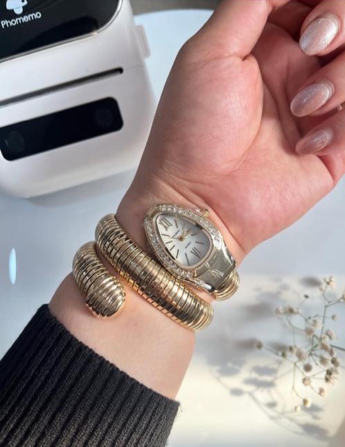 ساعت مچی بولگاری ماری طلایی Bulgari