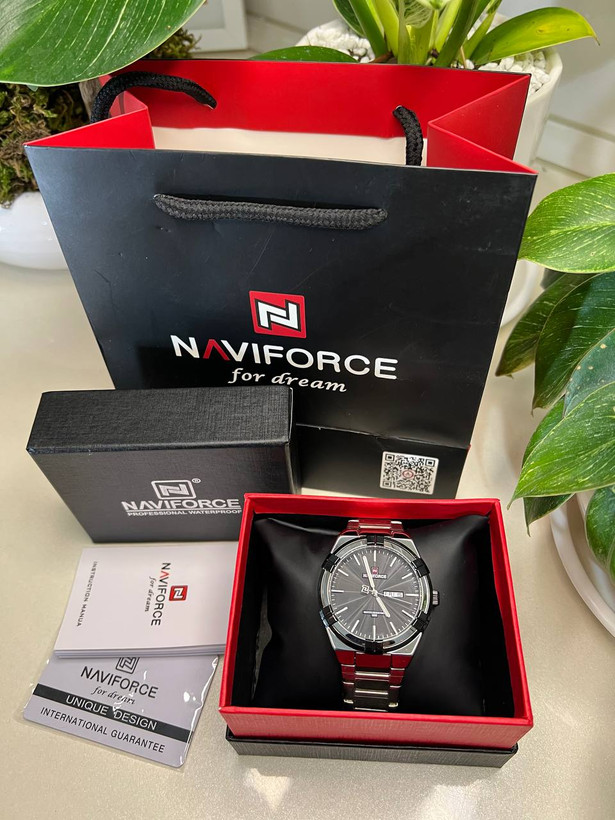 ساعت مچی مردانه نیوی فورس سیلور NAVIFORCE