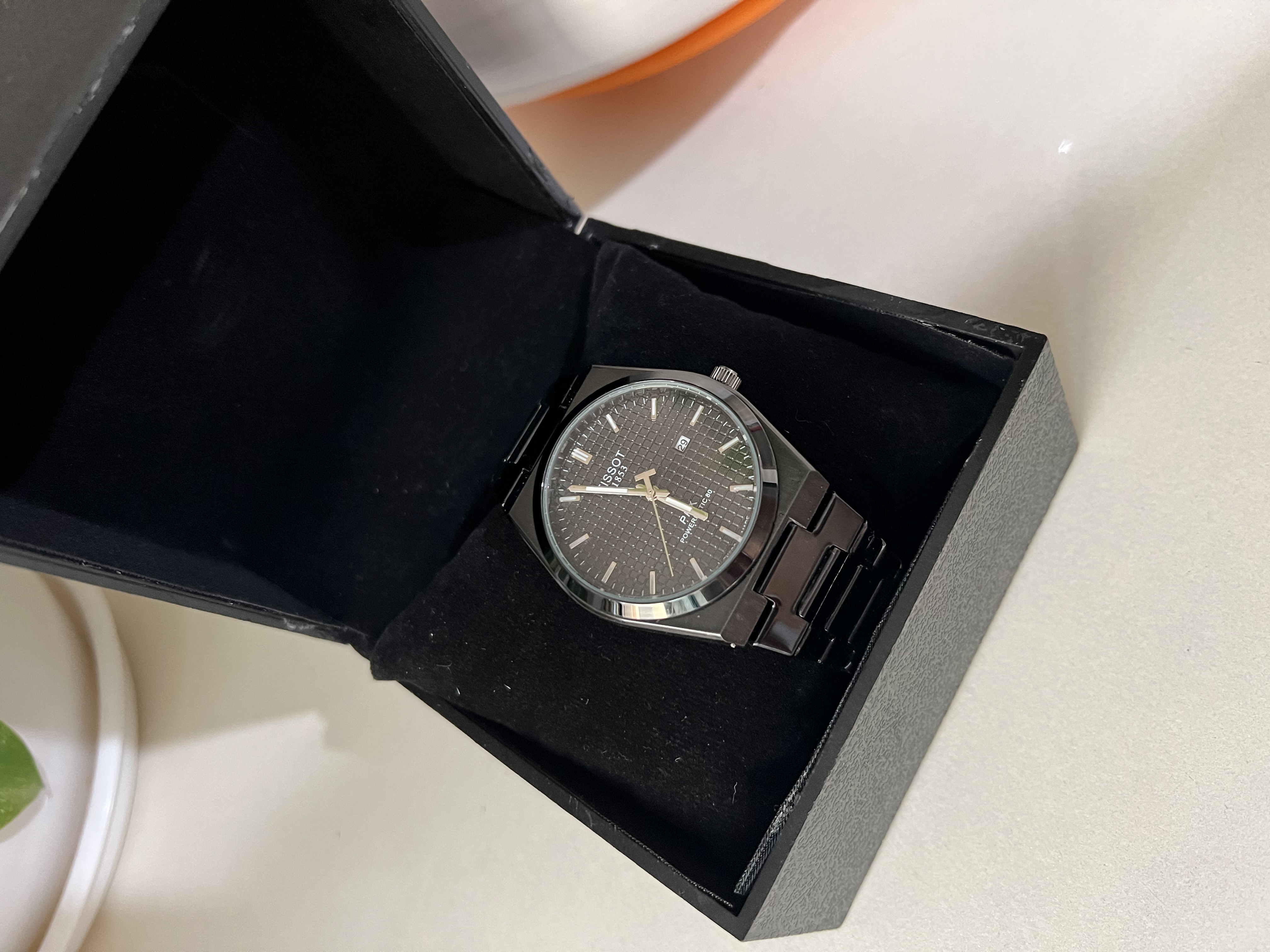 ساعت مچی مردانه تیسوت مشکی با گارانتی Tissot