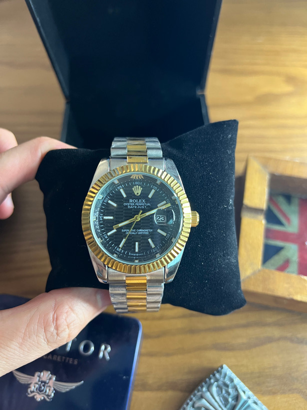 ساعت مچی مردانه رولکس دی دیت مسترکوالیتی با گارانتی ROLEX
