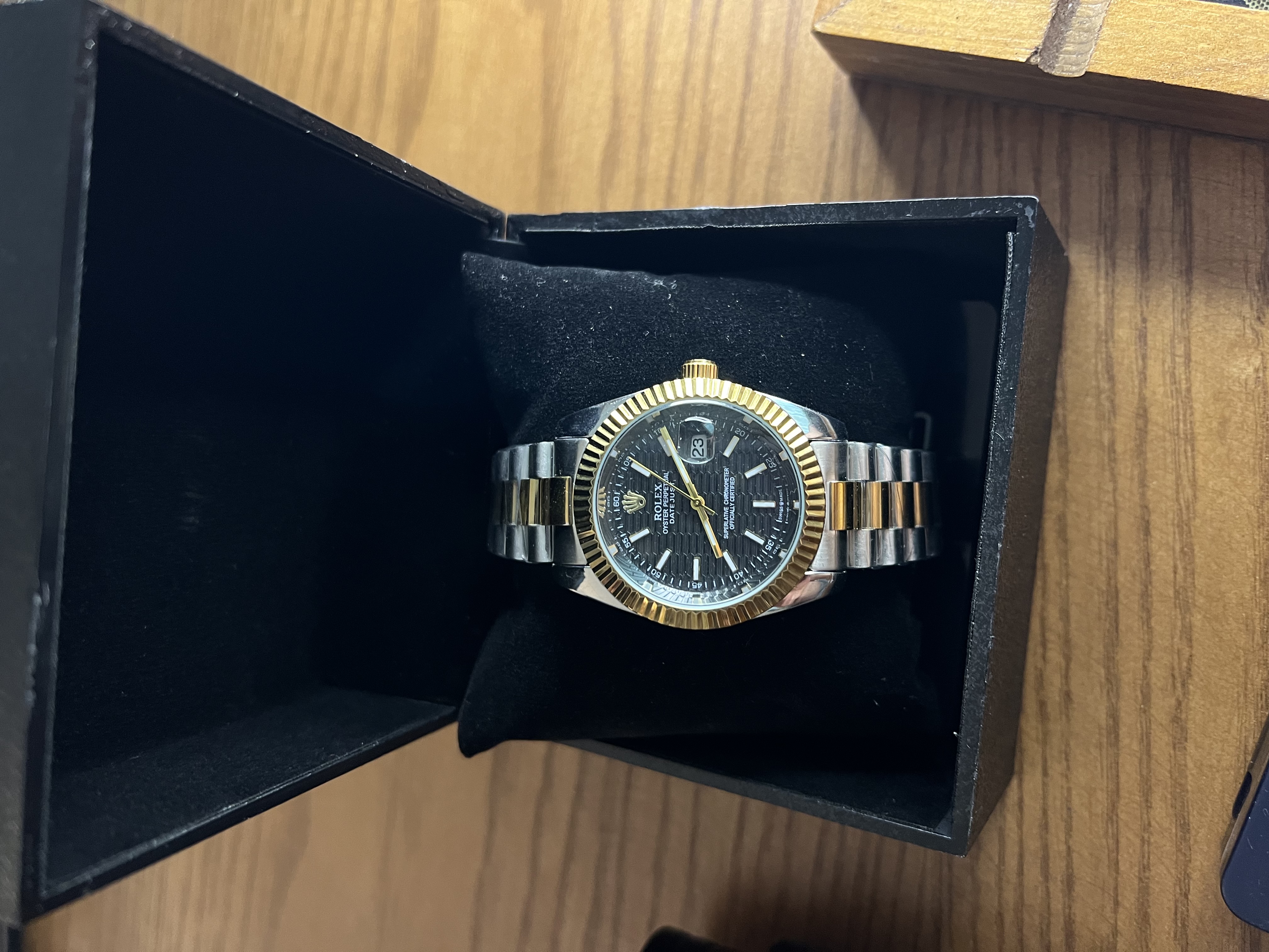 ساعت مچی مردانه رولکس دی دیت مسترکوالیتی با گارانتی ROLEX