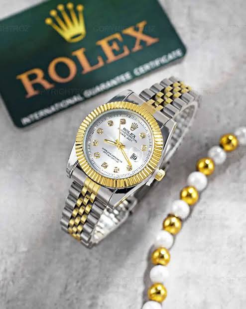 ساعت مچی زنانه رولکس Rolex سیلورگلد دیجاست با گارانتی