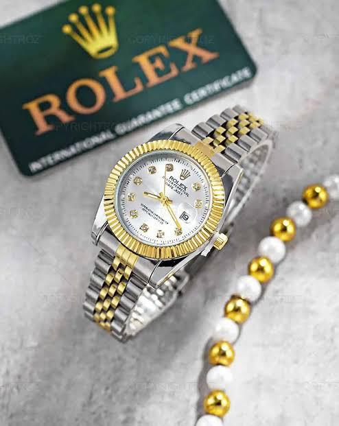ساعت مچی زنانه رولکس Rolex سیلورگلد دیجاست با گارانتی