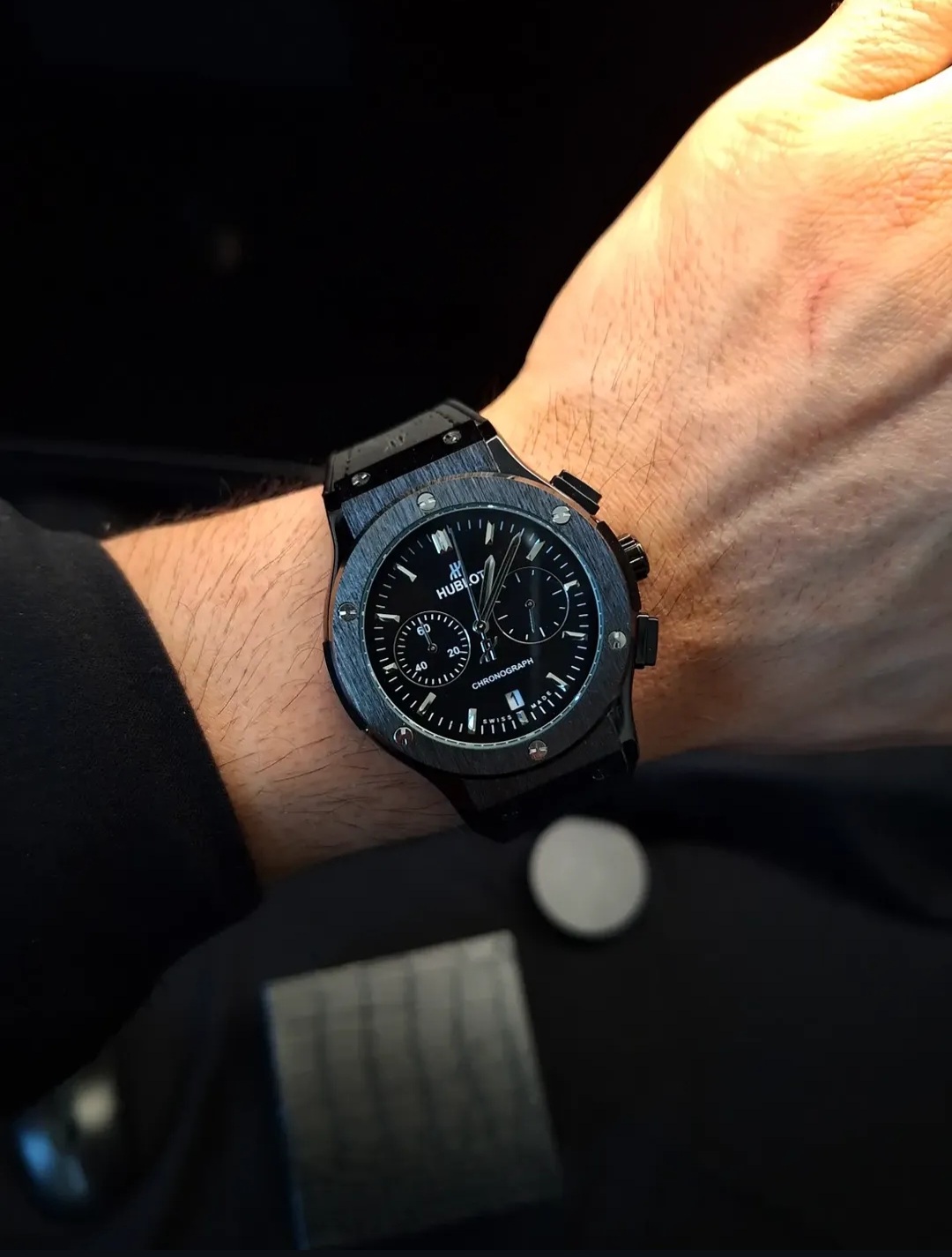 ساعت مچی مردانه هابلوت مسترکوآلیتی کرنوگراف با گارانتی Hublot