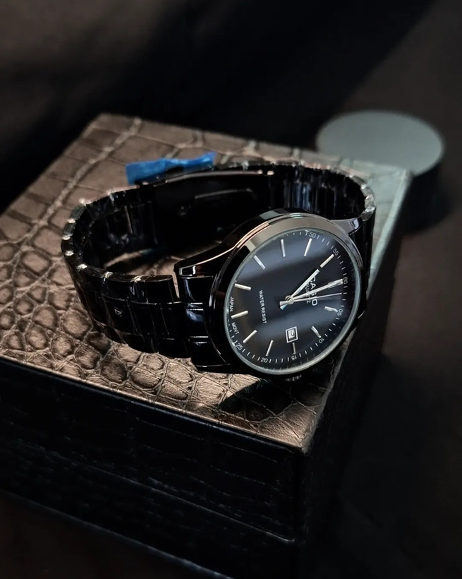 ساعت مچی مردانه کاسیو مشکی کلاسیک با گارانتی Casio