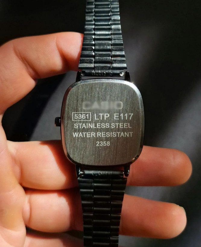 ساعت کاسیو مردانه اولدمانی مشکی casio