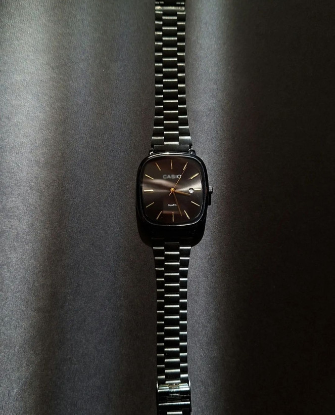 ساعت کاسیو مردانه اولدمانی مشکی casio